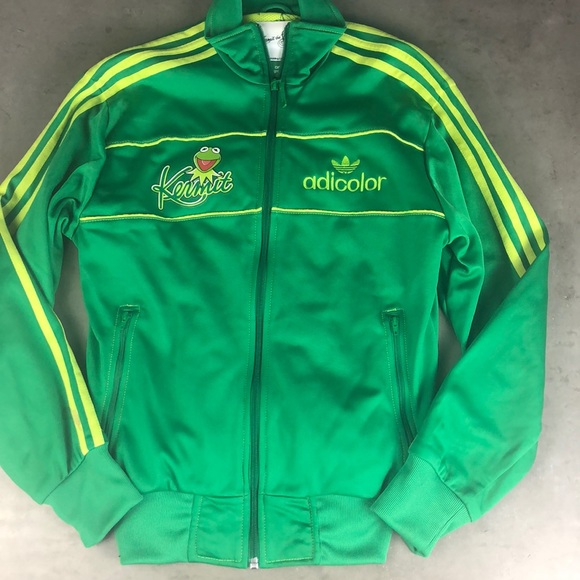 kermit the frog adidas jacket